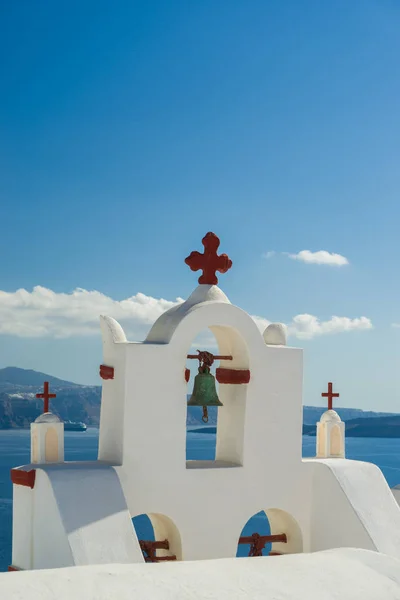 Church of Oia in Santorini island — Stock Photo, Image