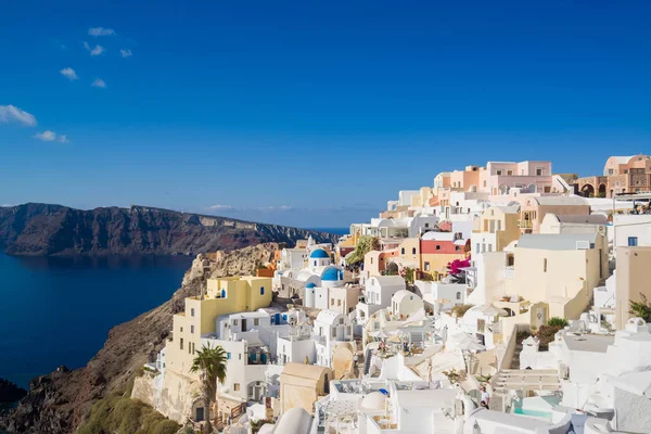 Kostel Oia na ostrově Santorini — Stock fotografie