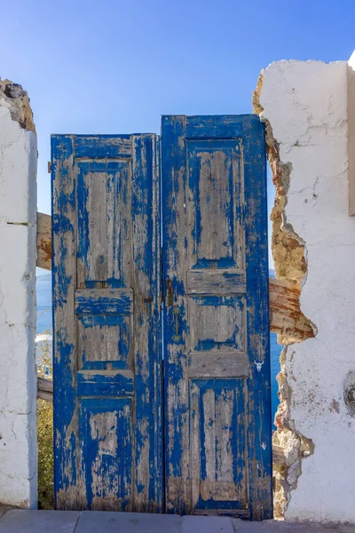 Porta dell'isola di Santorini — Foto Stock