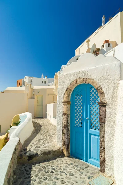 Door of Santorini island — Stock Photo, Image