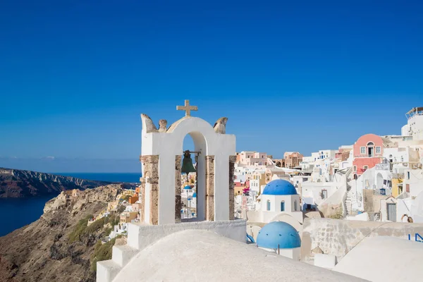 Kościół Oia Santorini Island — Zdjęcie stockowe