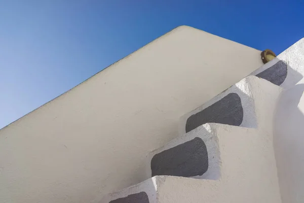 Treppe im traditionellen Stil von Santorini — Stockfoto