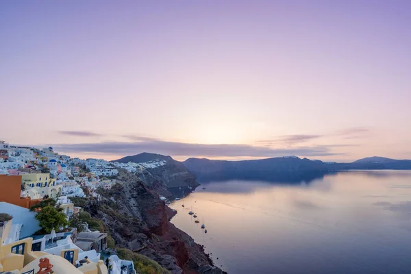 Staré městečko Oia na ostrově Santorini — Stock fotografie