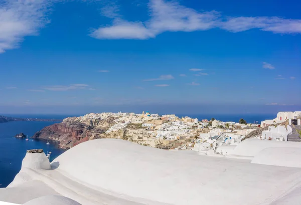 Oia w santorini Grecja wyspa — Zdjęcie stockowe
