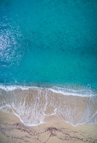 Veduta di un drone sulla spiaggia — Foto Stock