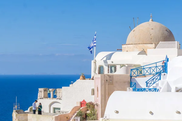 Oia île de Santorin Grèce — Photo