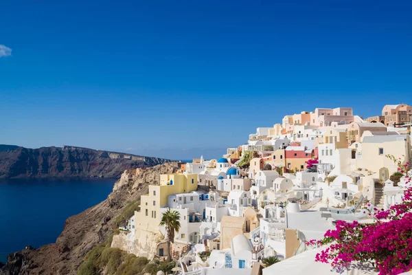 Oia w santorini Grecja wyspa — Zdjęcie stockowe