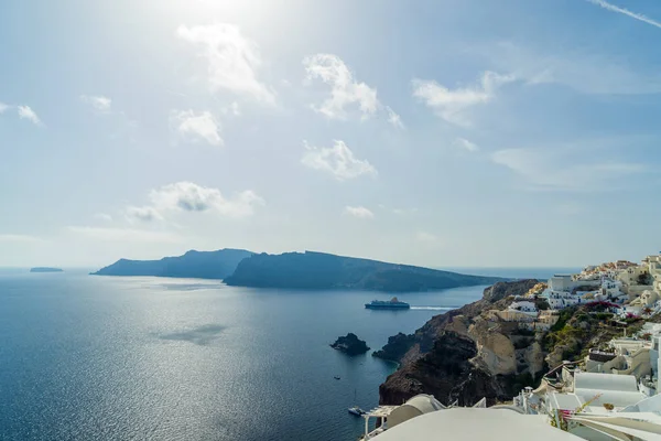 Oia w santorini Grecja wyspa — Zdjęcie stockowe