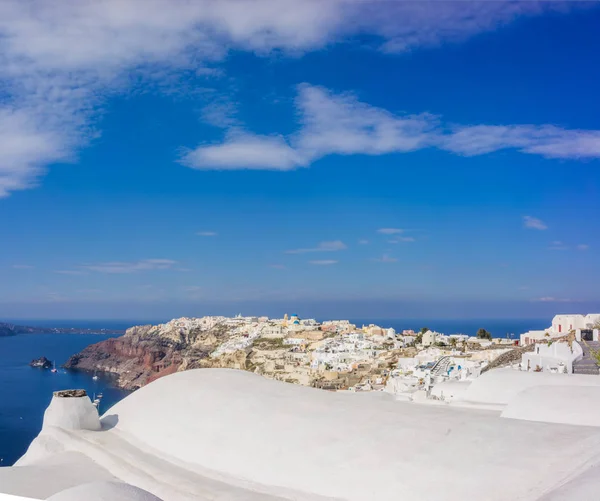 Oia w santorini Grecja wyspa — Zdjęcie stockowe