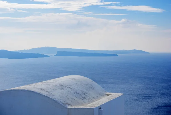 Oia Santorini sziget Cyclades — Stock Fotó