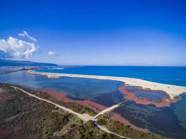 Vagia gebied in lefkada eiland — Stockfoto