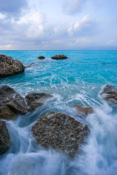 Agios nikitas lefkas insel griechenland — Stockfoto