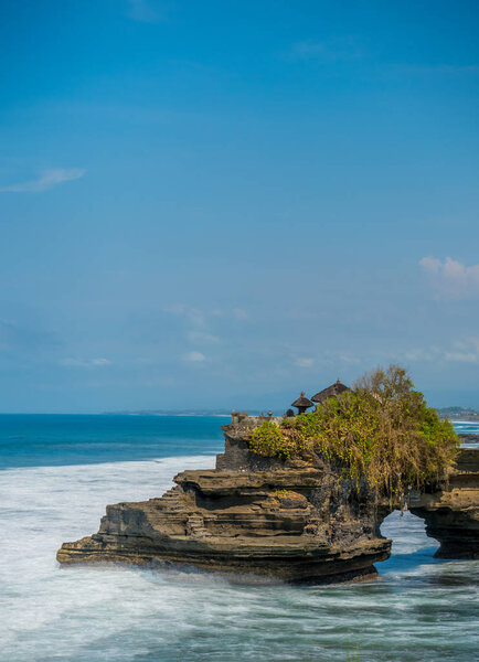The temple "Tanah Lot" on the island of Bali
