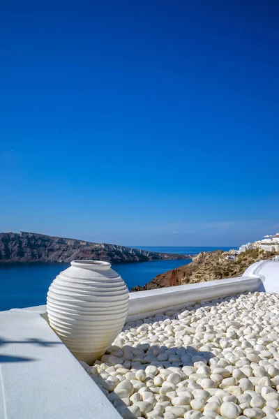 Oia Santorini sziget Cyclades — Stock Fotó