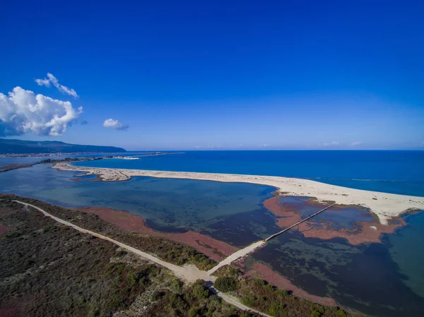 Vagia gebied in lefkada eiland — Stockfoto