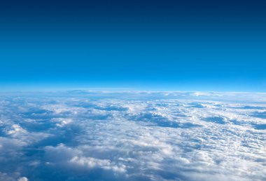 View above the clouds