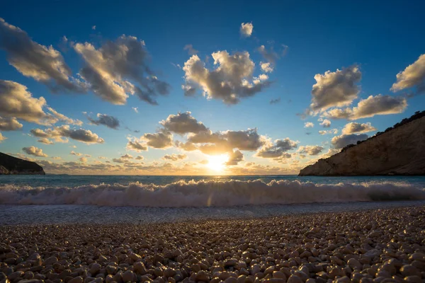 Лефкас острів Греції — стокове фото