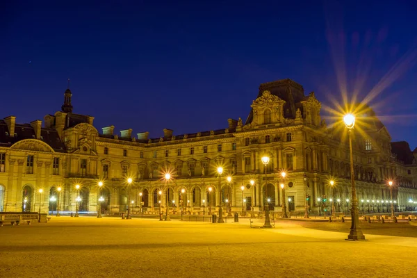 Λούβρο Παρίσι Γαλλία — Φωτογραφία Αρχείου