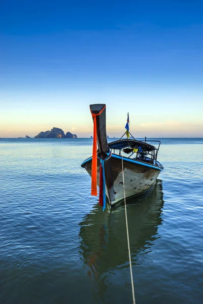 Bateau à queue longue de Thaïlande — Photo