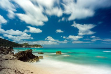 Pefkoulia plaj Lefkada Yunanistan