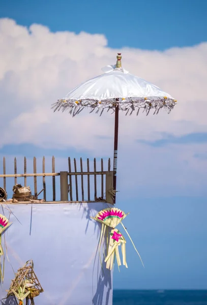 Traditionele paraplu in Bali — Stockfoto