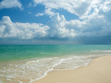 Hint Okyanusu'nda Island beach 