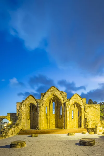 La Chiesa di Panagìa (Vergine Maria) del Burgh nel centro storico — Foto Stock