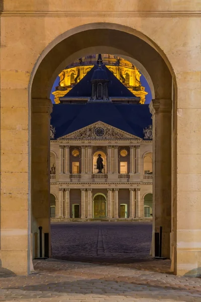 Hotel Des Invalides Paris France Final Resting Place Napoleon Bonaparte — Stock Photo, Image