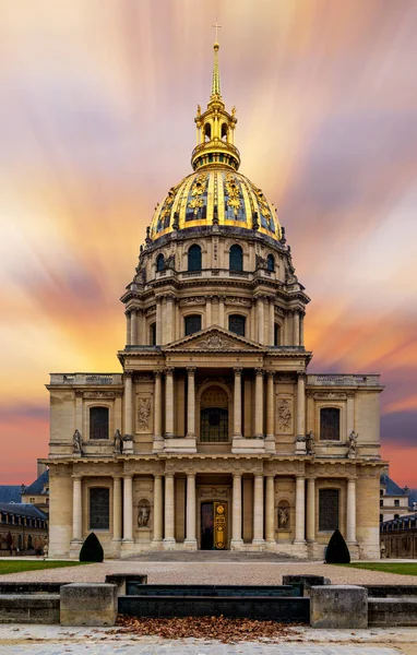 Hotel Des Invalides Paryżu Francja Miejsce Pochówku Napoleon Bonaparte — Zdjęcie stockowe