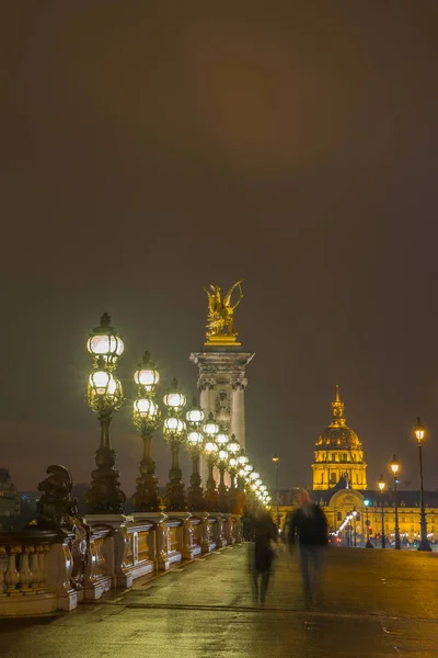 Brug van de Alexandre Iii, Parijs — Stockfoto