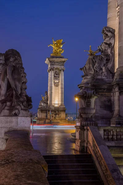 Brug van de Alexandre Iii, Parijs — Stockfoto