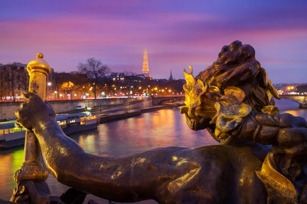 アレクサンドル 3 世、パリの橋 — ストック写真