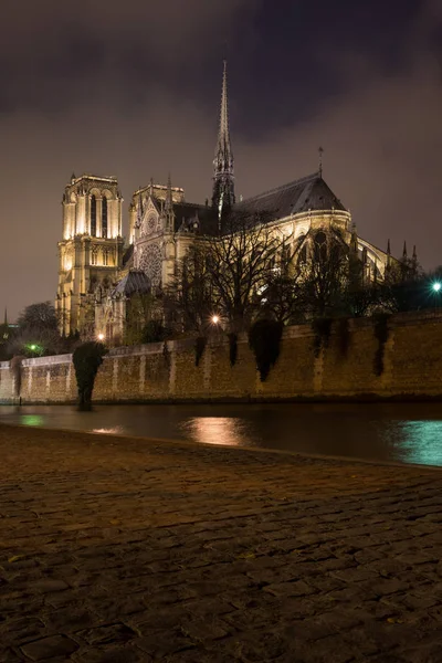 Notre Dame de Paris kathedraal. — Stockfoto