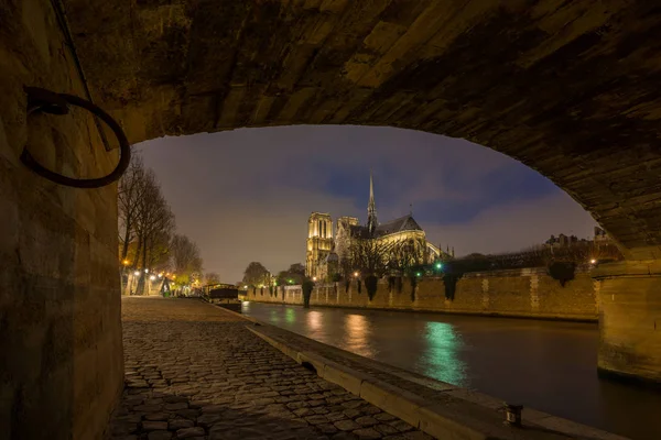 Notre Dame de Paris Katedrális. — Stock Fotó