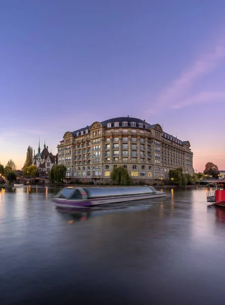 View of Strasbourg France the river — Stock Photo, Image