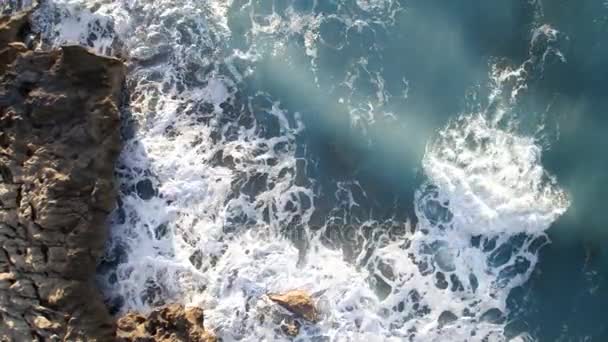 Uitzicht Het Strand Van Kalamitsi Ionische Zee Eiland Lefkada Griekenland — Stockvideo