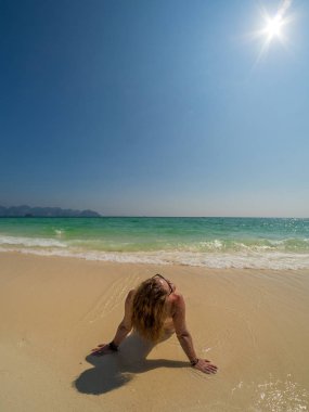 Kadın Beach Koh Poda Adası Tayland