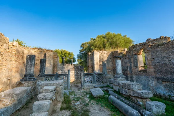 Sitio arqueológico de Olympia — Foto de Stock