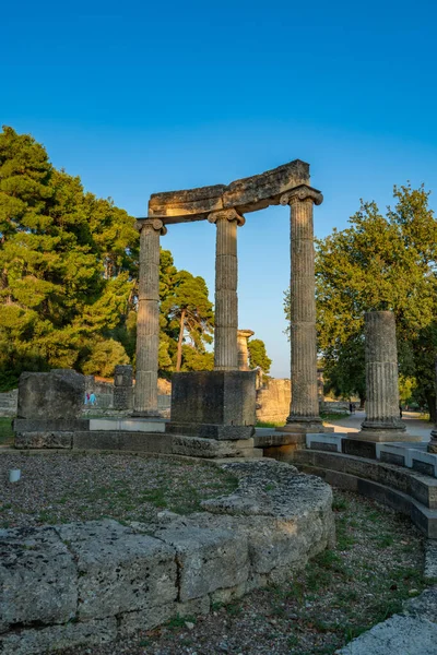 Arkeologiska fyndplatsen för Olympia — Stockfoto