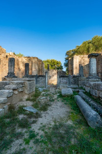 Sitio arqueológico de Olympia — Foto de Stock