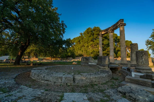 Sitio arqueológico de Olympia — Foto de Stock