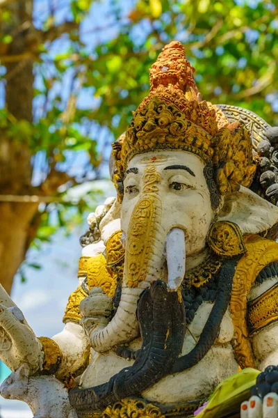 Ancient Balinese Statue Temple Bali Indonesia — Stock Photo, Image