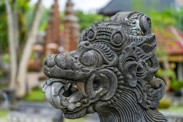 Traditionelle Statue Von Balin Indonesien — Stockfoto