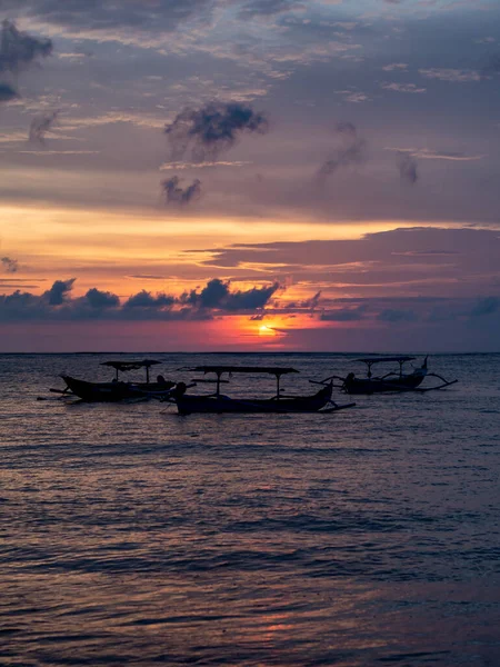 Sunset Beach Kuta Bali — Stock Photo, Image