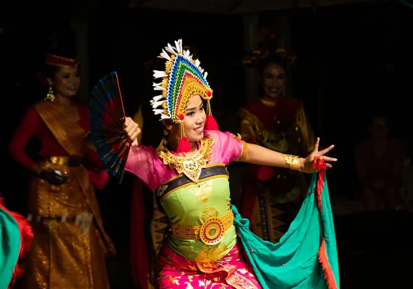 Bali Indonesie Février 2020 Danses Traditionnelles Bali Indonésie — Photo