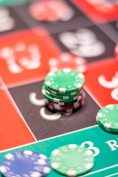 カジノのルーレットテーブル — ストック写真