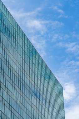 Singapur 'un finans bölgesinde gökdelen