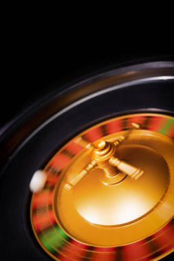 Casino 'da dönen rulet kapalı Seçici Odaklanma