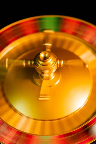 Spinning roulette close up at the Casino - Selective Focus