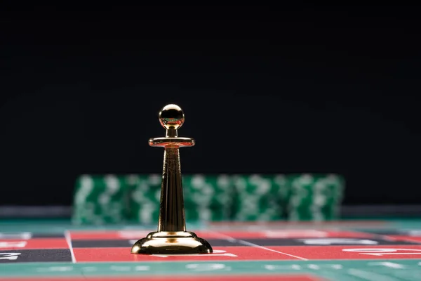 Roulette Dolly Casino Gambling Table — Stock Photo, Image